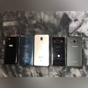 BUNDLE OF 5 ANDROID PHONES!!👌🏻